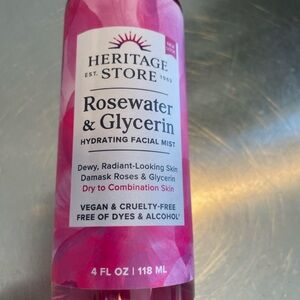 Heritage Pink Toner with Hydrating Facial Mist and Alcohol Free Formula